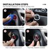 Car Universal One-button Start Engine Ignition Switch Cover For BMW M F10 F20 F30 F40 F15 F25 F26 F31 F49 E62 E83 E84 tn2