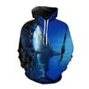 Толстовки с принтом рыбы 3D Рыбалка Мужчины Женщины Мода С Капюшоном Толстовка Хип-Хоп Толстовка Пуловер Унисекс Топы Пальто Модная Одежда с Капюшоном
