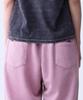 ADERNM Pigment Straight Two-Pocket Elastic Waist Pants Pink