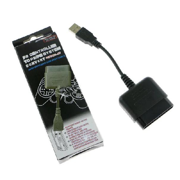 For Sony PS2 PlayStation Dualshock2 Joypad GamePad To PS3 PC USB Controller Converter Adapter Cable Without Driver 1 in 1,1 to 2