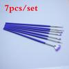 7PCS / Set Nail Art Brush Pen Точечная Живопись Рисунок Вентилятор Line Builder Дизайн Гель УФ-наконечник Украшение