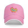 Love Has No Gender by Tobe Fonseca Baseball Cap New Hat Winter Hat Caps Unisex Womens