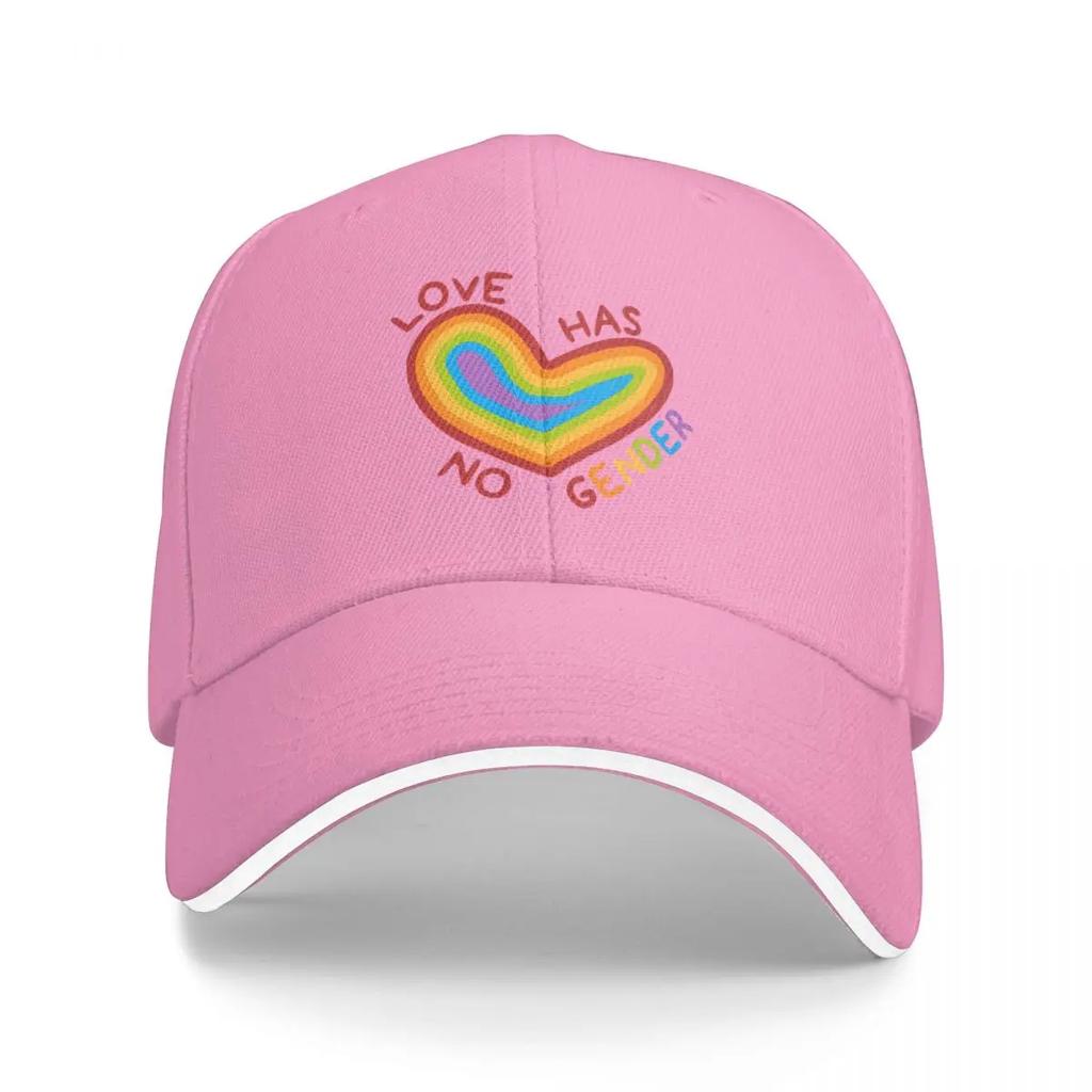 Love Has No Gender by Tobe Fonseca Baseball Cap New Hat Winter Hat Caps Unisex Womens