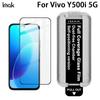 Для Vivo Y500i 5G Стекло IMAK Безпылевая Кабина Закаленное Стекло на Весь Экран Пленка Поддерживает Разблокировку по Отпечатку Пальца