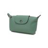 Longchamp Le Pliage Xtra Застежка-молния и кнопка Кожаная сумка-пельмень Клатч женский 34174987D90