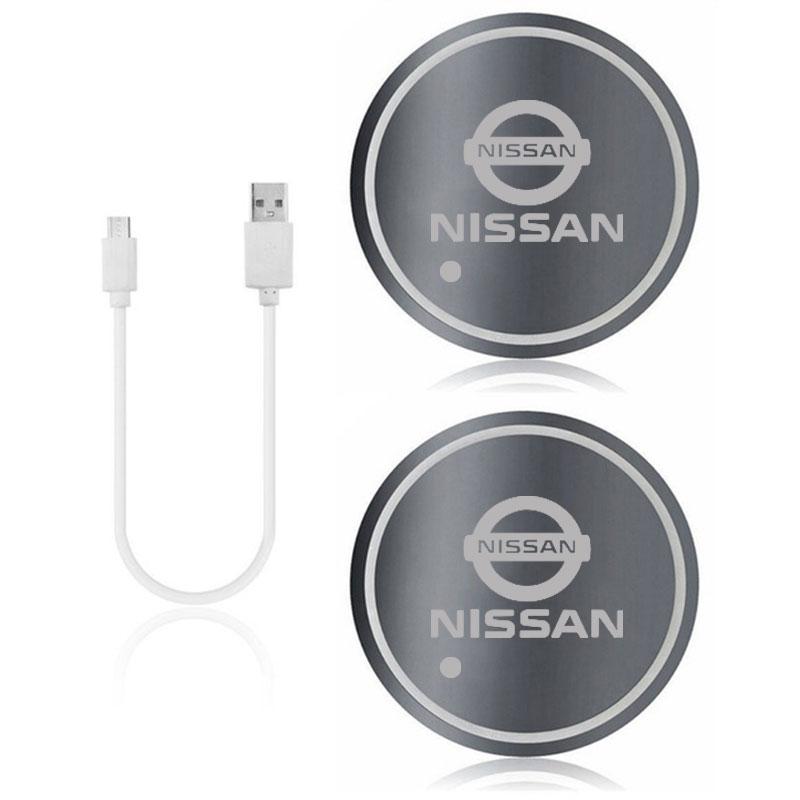 ARE4 Автомобильная Светящаяся Подставка LED Подсветка Салона Для Nissan Qashqai Sylphy Tiida Altima Teana X-Trail Leaf Juke Sentra Аксессуары