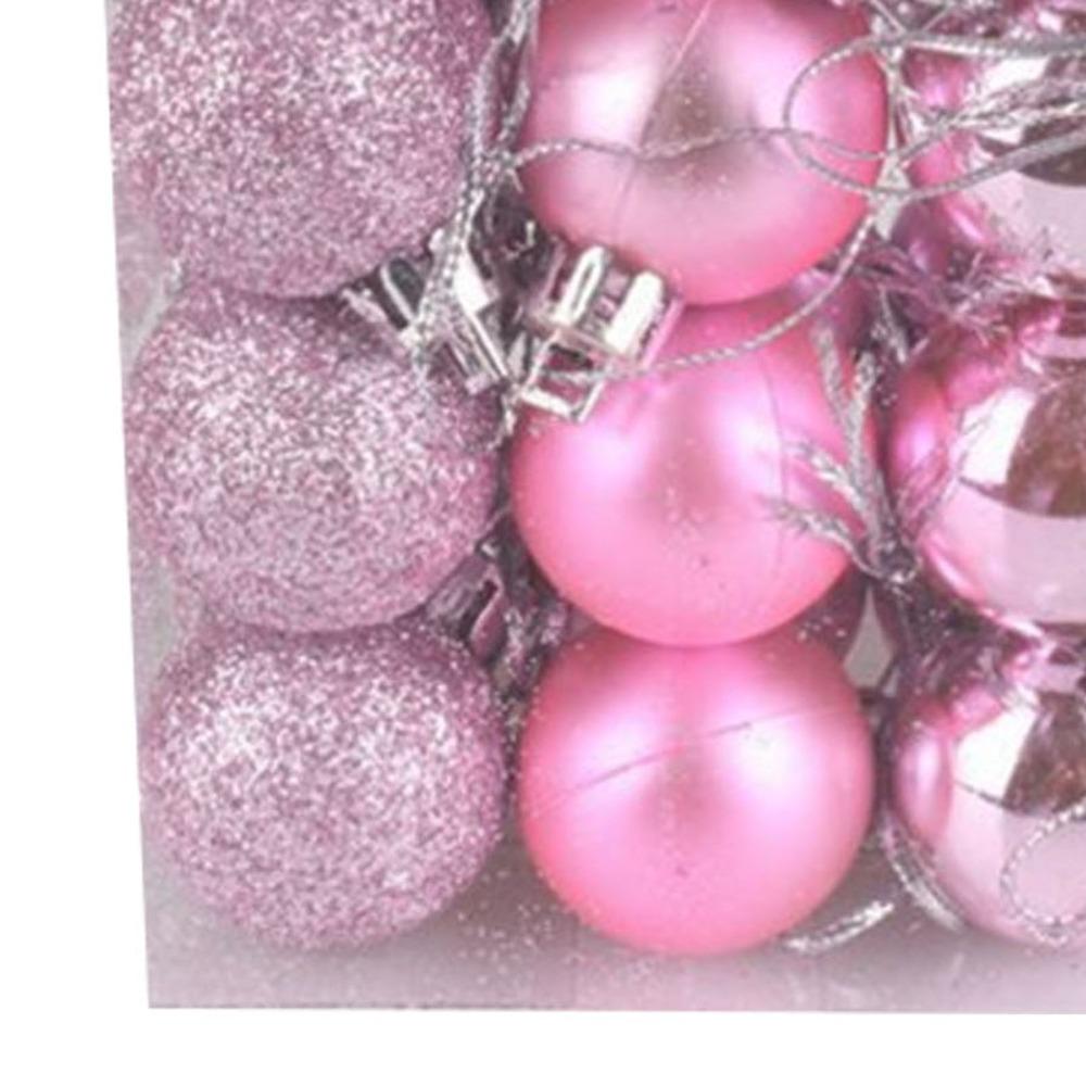 72pcs 3 cm Christmas Balls 1.2 In Christmas Hanging Ball Christmas Tree Balls Wedding Decor