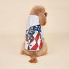 Dog Hoodies Puppy American Flag Sweatshirts Pocket for Small Medium Dog, Cat, Soft and Comfort Shirts Dog Pajamas Outfit Pet