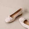 Модные женские балетки Slip On Fashion Shallow Butterfly-knot Ladies Comfort Soft Sole Dress Ballerina Shoes