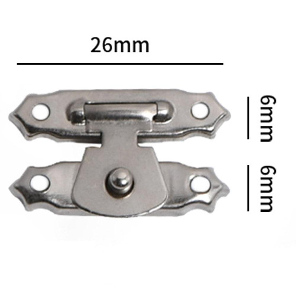 10 шт. антикварный бронзовый замок для ювелирных изделий, защелка для чемодана, застежка для деревянной коробки, защелка, пряжка, декоративные аксессуары