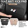 Leather Car Anti-dirty Seat Back Protective Mat Anti Kick Pad For Hyundai N Line I20 I30 Sonata Tucson Azera Elantra Veloster WW73