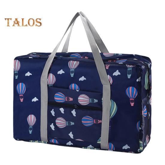 Складная дорожная сумка-тоут для ручной клади, водонепроницаемая переносная сумка для хранения с застежкой-молнией