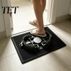 Unique Home Floor Carpet 3D Illusion Door Mat, Trick Trap Optical Entrance Rug, Gin Funny Seasonal Party Prop Pattern, Non-slip Mat for Porch