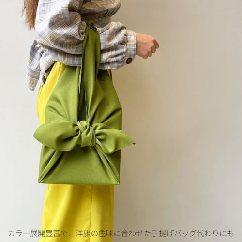 Musubi Furoshiki (Wrapping Cloth), 70cm, Plain Rose, Ichigoshi, Made In Japan, 10184-002