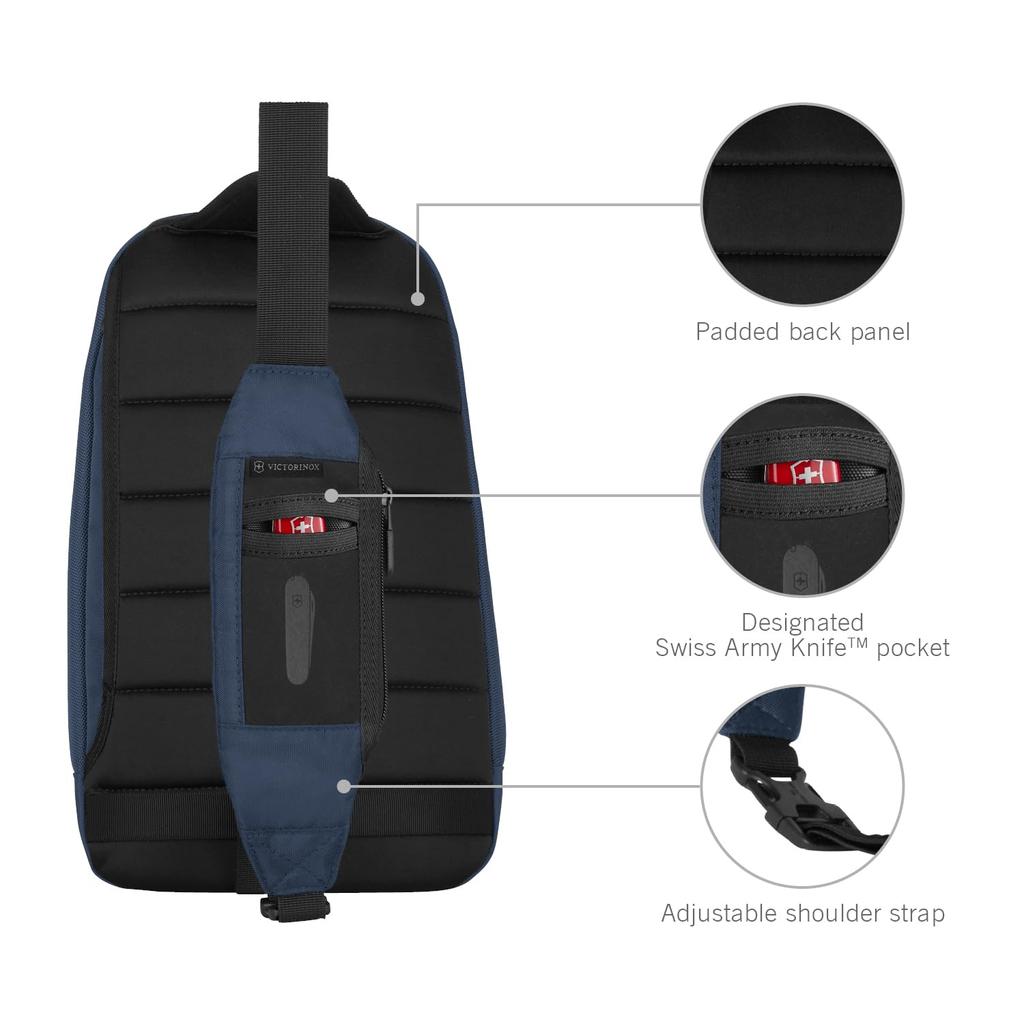 Altmont Professional Tablet Sling Многофункциональная сумка-слинг с карманом для планшета и съемным органайзером Легкая сумка для тела с простым прорезным карманом