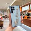 INS подходит для Samsung S25ULTRA гальванизированный чехол для телефона с сердечками A16 браслет A55 противоударный S24 простой защитный чехол