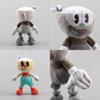 Delightful Cuphead Plush Toys Cuphead Puphead And Bw Soft Stuffed Doll For Kids Gifts 25 Cm