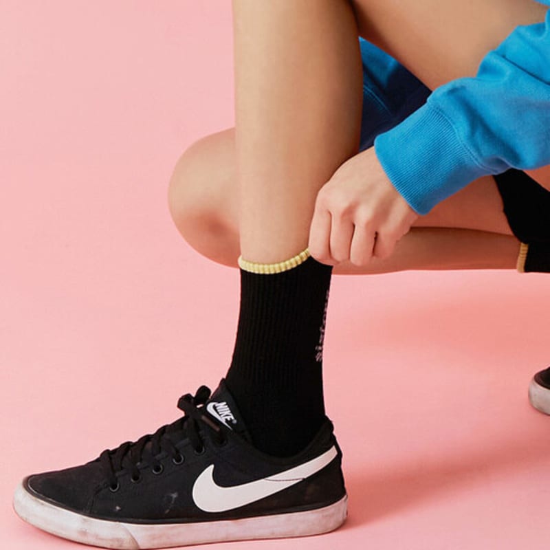 Носки с острым краем bananasisters_2 цвета