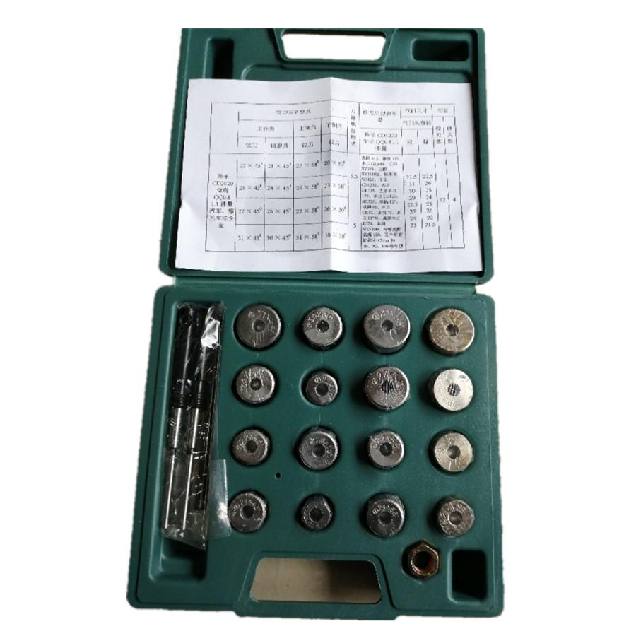 20 Pcs Valve Seat Reamer Repair Displacement Cutter Valve Tool Set Kit For Honda