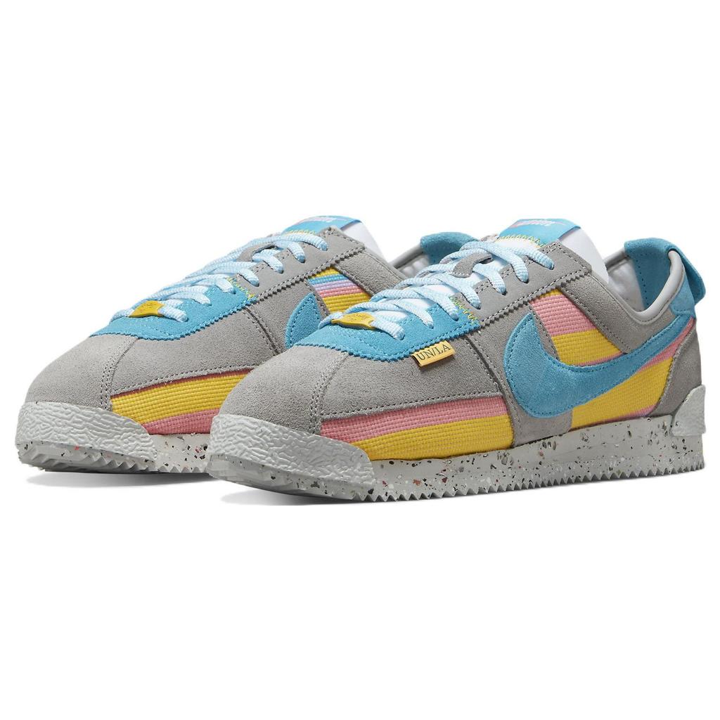 Union LA x Nike Cortez SP Дымчато-серые Унисекс Кроссовки Светло-дымчато-серый Кораллово-меловой Varsity-Maize DR1413-002