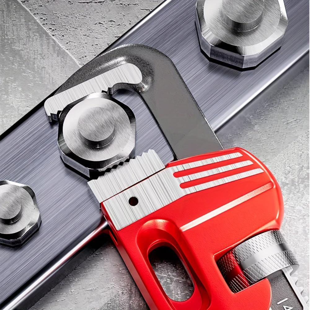 14/18/24 Inch Heavy Duty High Carbon Steel Pipe Wrench,Adjustable Plumbing Wrench,Heavy Duty Plumbers Tool with Drop Forged Jaw