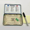 Travel Wooden Board Game Baseball Rugby Flick Soccer Knuckle Dice Game Multi-Players Interactive Desk