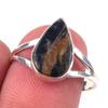 Natural Pietersite Gemstone Handmade 925 Solid Sterling Silver Ring Size 8 C2b25