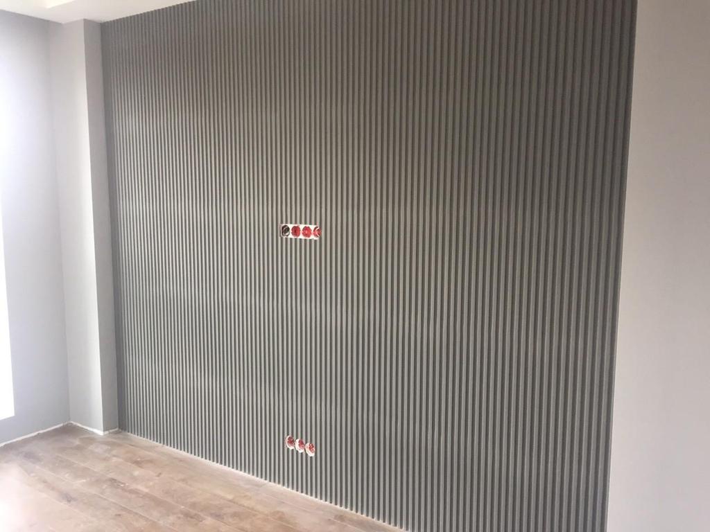 3D Wall Panel Mold for Gypsum, Plaster or Concrete Tile for Decorative Wall Panels 'Parallels'