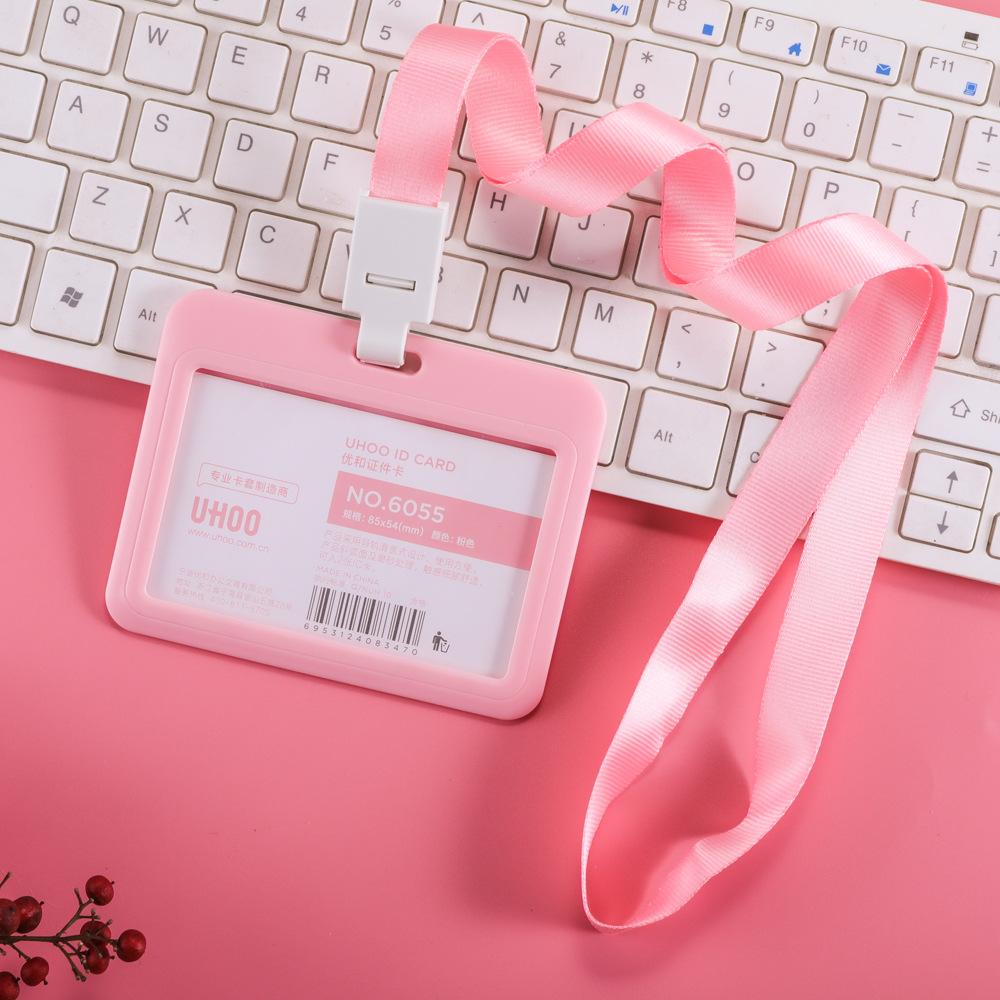 Work ID Card Holder, Work ID, Student Access Badge, Hanging Rope Work ID Card Holder