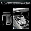 For Ford TERRITORY Equator Sport 2024 Accessories Interior Film Transparent TPU Gear Panel Center Console PPF Protection Sticker