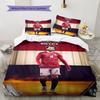 Salah Lightning Sprint Bedding Quilt Set Quilt Cover Pillowcase Home Decoration Birthday Gift (1 * duvet cover + 2 * pillowcase, without core)