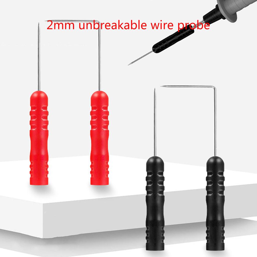 Щуп для прокалывания провода, зажим для прокалывания изоляции для тестирования мультиметра, вольтметра, термометра