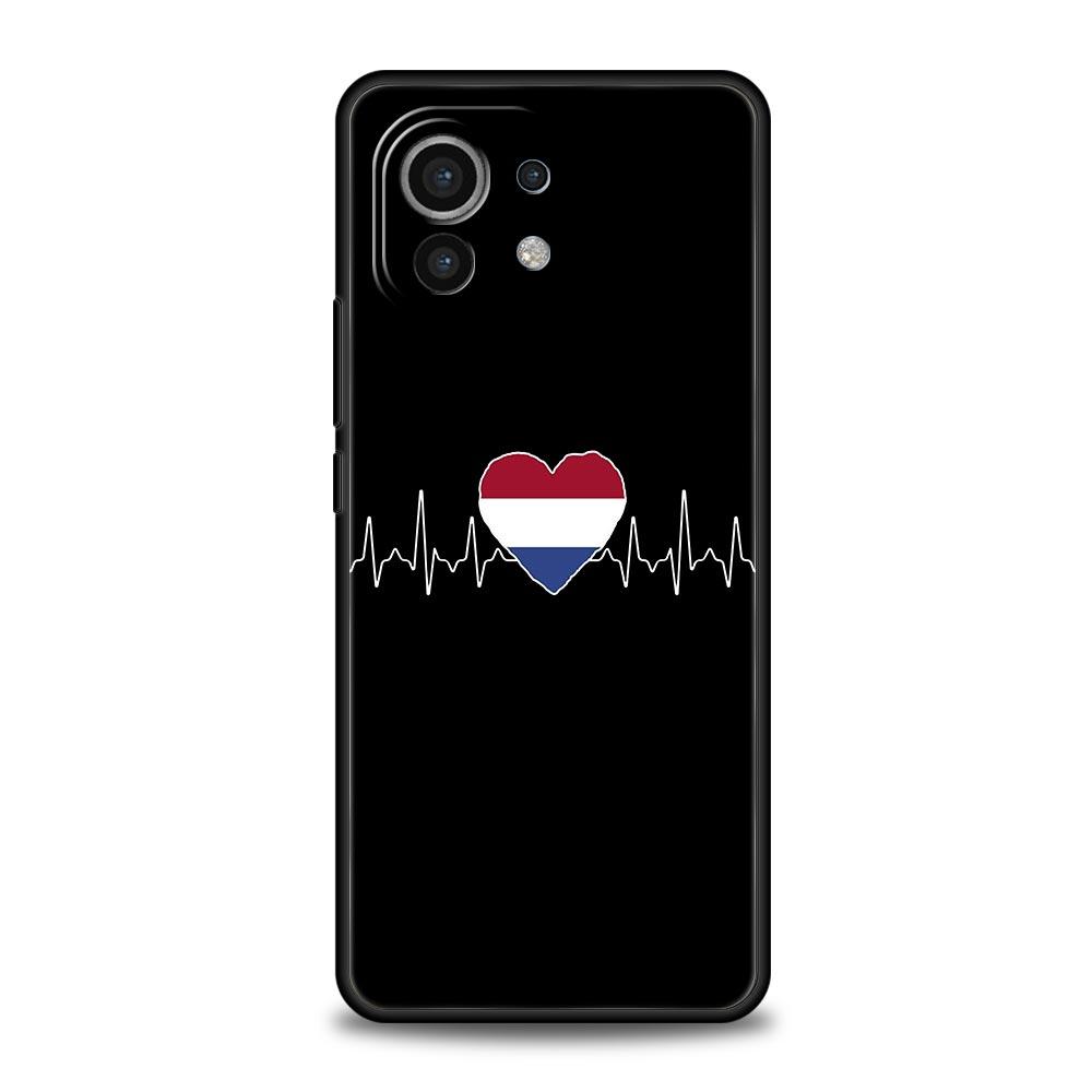 Heartbeat Flag China Love для Xiaomi Poco X4 X3 NFC F3 F4 M3 M4 Mi Note 12T 10 12 11 Ultra 11T Pro 10T Lite 9T 11i 5G чехол для телефона