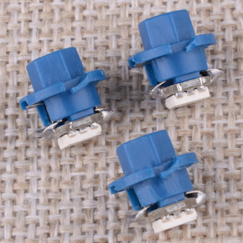 10Pcs 12V Car Interior trument Panel Light Dashboard Blue LED Bulb Dash Gauge Cluster Lamp Universal