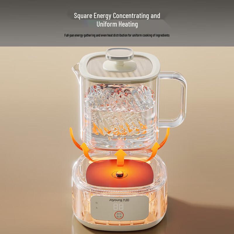 Joyoung 1L All-Glass Smart Health Pot & Tea Maker CN plug (adapter included)