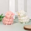 DIY Sheep Candle Silicone Mold 3D Cute Animal Goat Aromatherapy Clay Gypsum Resin Mold Cake Decoration Tool