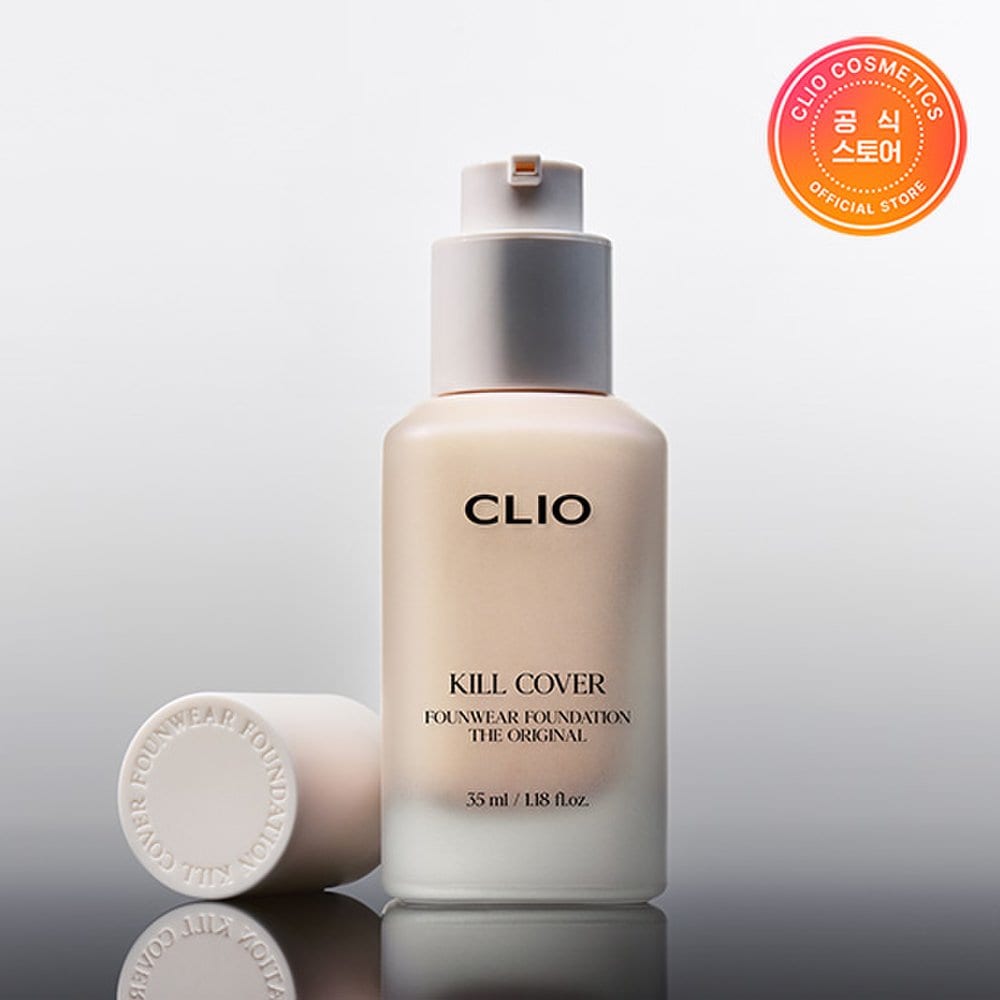 Clio Kill Cover Founwear Тональная основа DiOriginal 35 мл + (Свободно) DiOriginal Пуховка-подушка 2EA