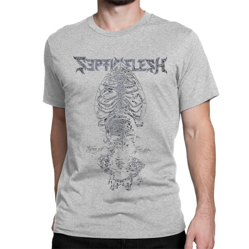 Men Womens TShirts Septicflesh Metal Band Rock Fun Cotton Tee Shirt Short Sleeve Meshuggah T Shirt Clothing Size Streetwear