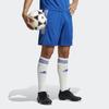 Adidas SS23 Полосатый логотип с принтом Свободные прямые футбольные шорты Мужские брюки Синие IB8084