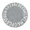 Nordic Round Cartoon Carpet Home Bedroom Bedside Children Room Cute Letters Simple Thicked Plush Covers Sofa Coffee Table Covers