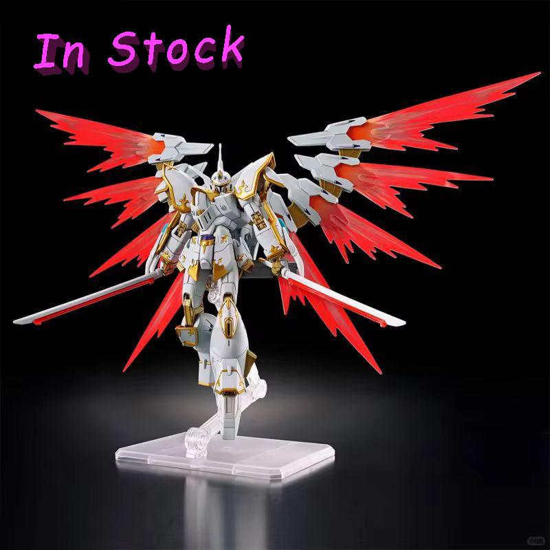 In Stock Garuda Black Knight Team Divine Bird Hg 1/144 With Light Wings Mech Assembly Model Kit Ornament Action Figures Boy Toy