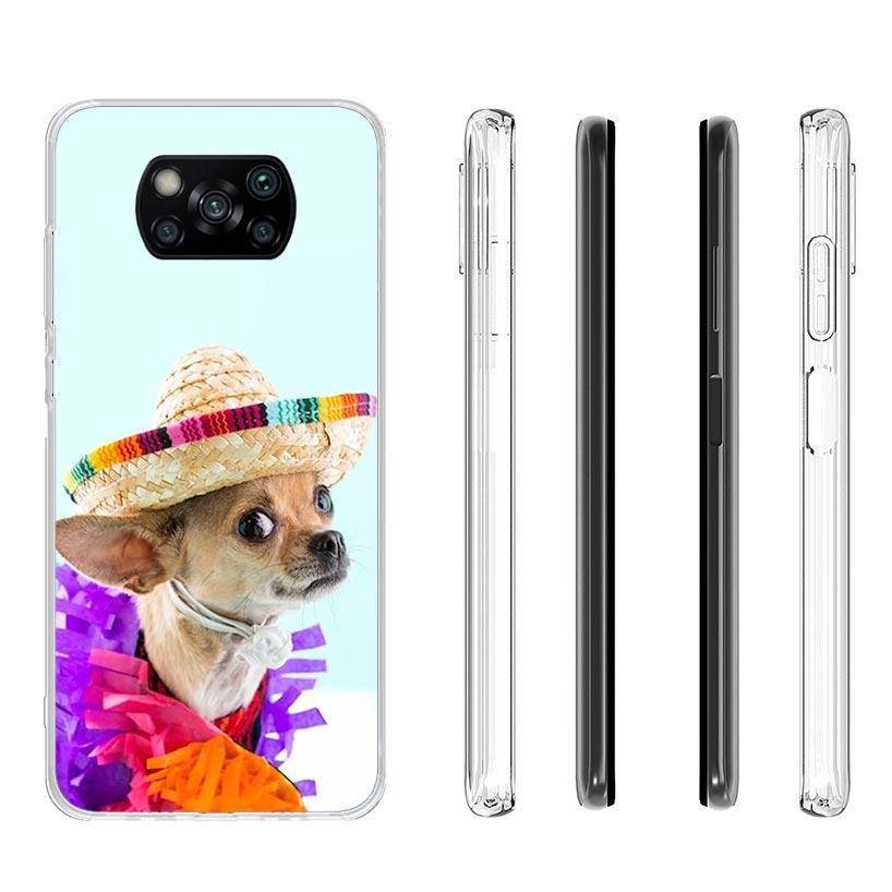 Chihuahua Puppy Teacup Dogs Case Phone Cover for Xiaomi Redmi Note 10 9 9S 8 8T 7 5 Pro Mi 12T 11T 10T 9T 12 11 Lite A3 A2 Trend