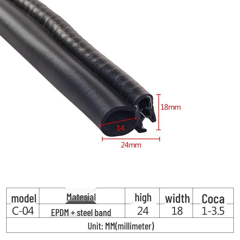 Уплотнительная лента из EPDM-резины для шкафов - Пылезащитная, водонепроницаемая, противоударная лента для механических электрических коробок