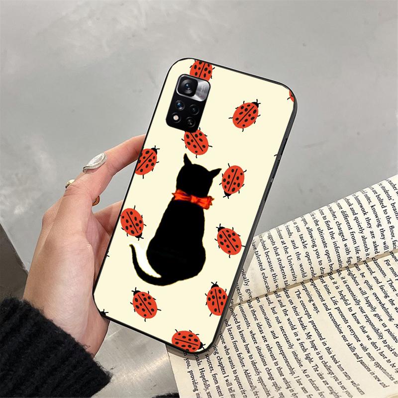 Чехол для телефона с божьей коровкой для Xiaomi Poco C71 15T 14T Pro Redmi note 15 14 14 13 Pro Redmi A5 15C 13C