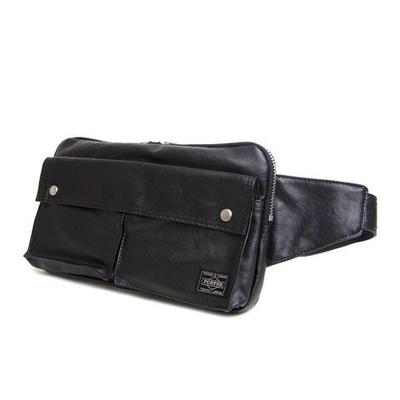 PORTER FREE STYLE Сумка на пояс в свободном стиле [Porter] (M) 707-07147 (черный)