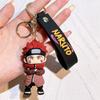 Мультяшная ПВХ Наруто Аниме Периферийная Игрушка Кукла Брелок Наруто Силиконовая Фигурка Брелок для Автомобиля Рождественский, Хэллоуинский Подарок
