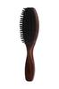 В салонах Perfehair Щетка для волос с натуральной щетиной кабана Деревянная тонкая Идеально подходит для челки и причесок [Любима во всем мире] - 100% щетины, Ручка, Блеск, Гладкость,