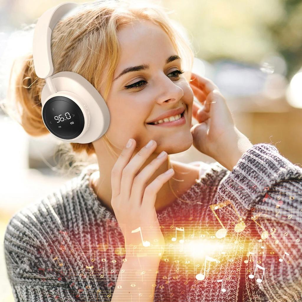 Bluetooth-наушники, легкие беспроводные наушники, стерео, складные, для путешествий