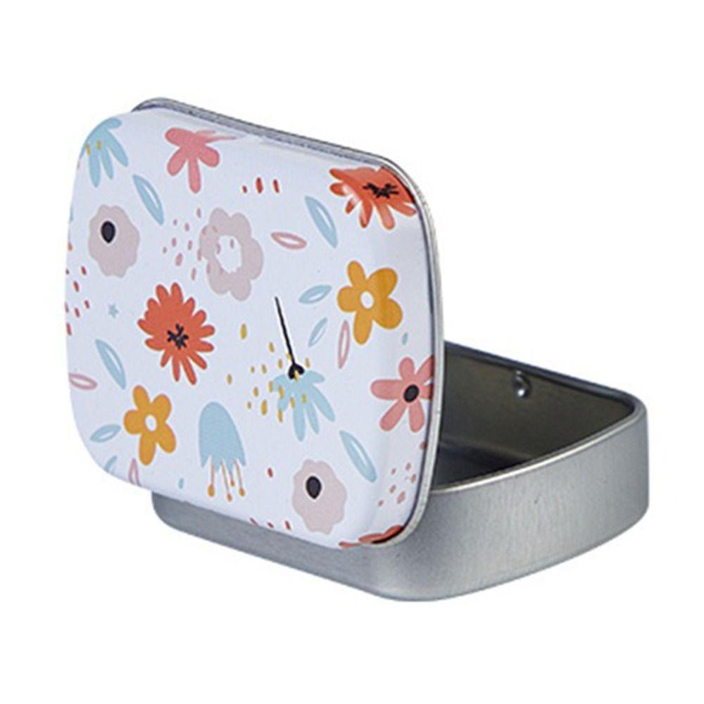 Мини Жестяная Коробка Металлическая Банка для Хранения Новая Жестяная Коробка на Петлях Конфеты