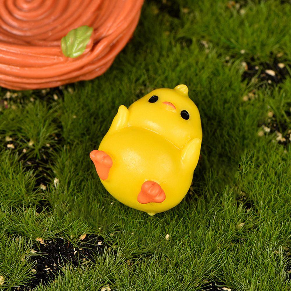 Bonsai Rooster Chicken Miniatures Figurines Fairy Garden Ornaments Micro Landscape Home Decorative